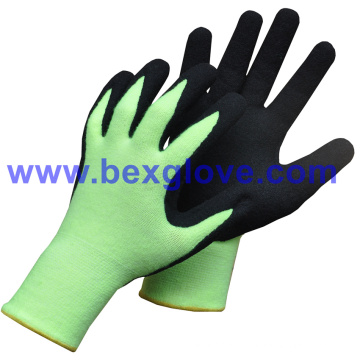 13 Gauge Thermal Acrylic/Spandex, Nitrile Coating, Sandy Finish Work Glove